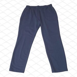 Christopher & Banks Women's Pull on Ankle Pants NAVY Sz M Medium Relaxed Stretch